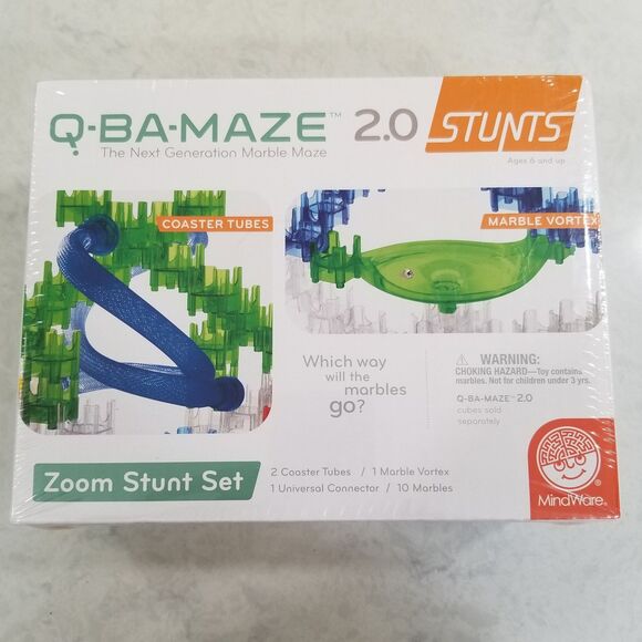 Mindware q-ba-maze 2.0 zoom stunt set new sealed - Picture 1 of 7